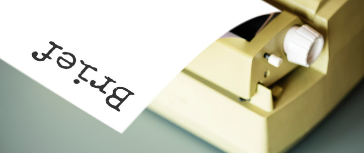 A brief is a process not a product Understand your briefing checklist
